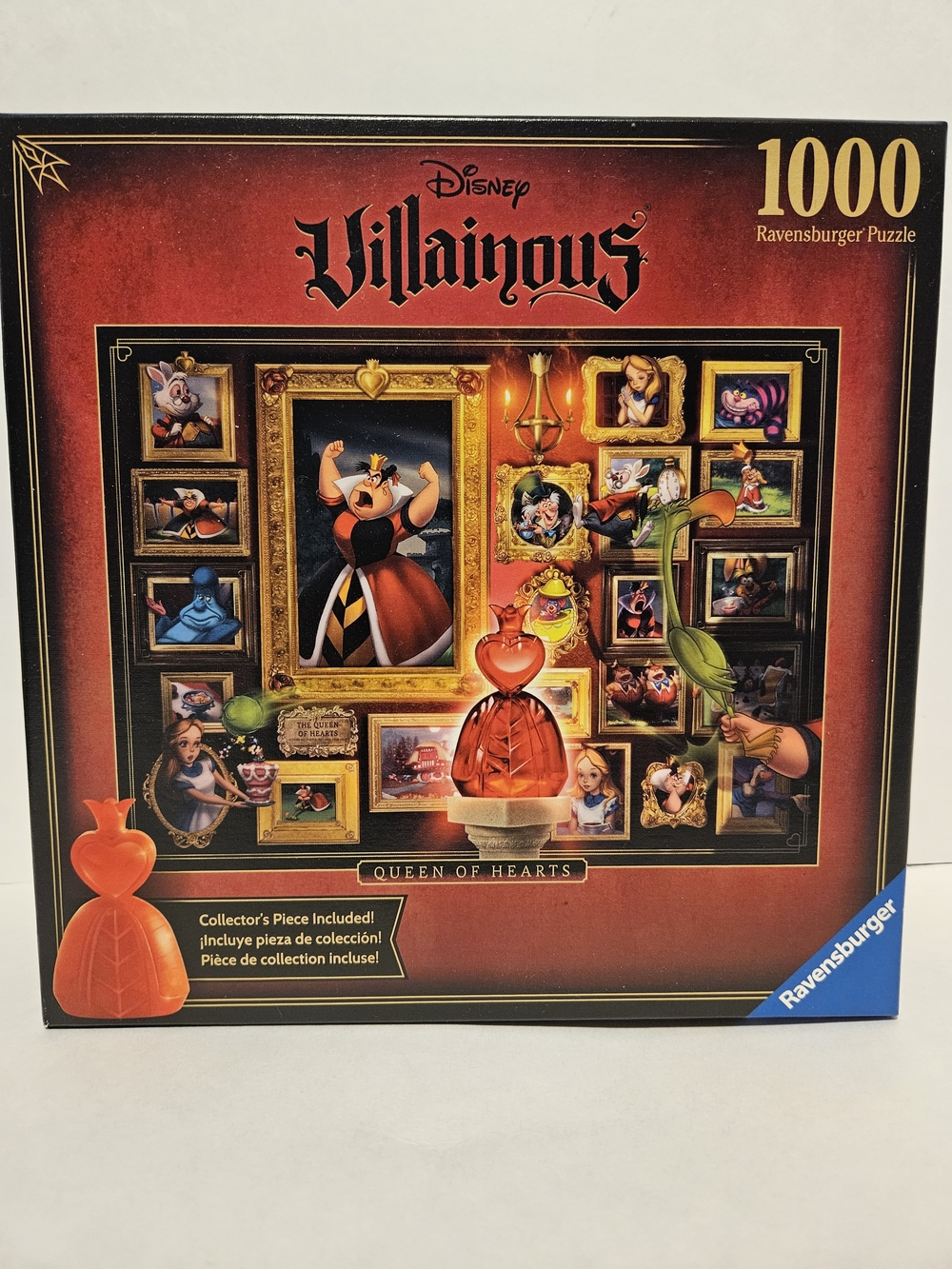 Ravensburger Disney Villainous Queen of Hearts Puzzle 1000 Piece